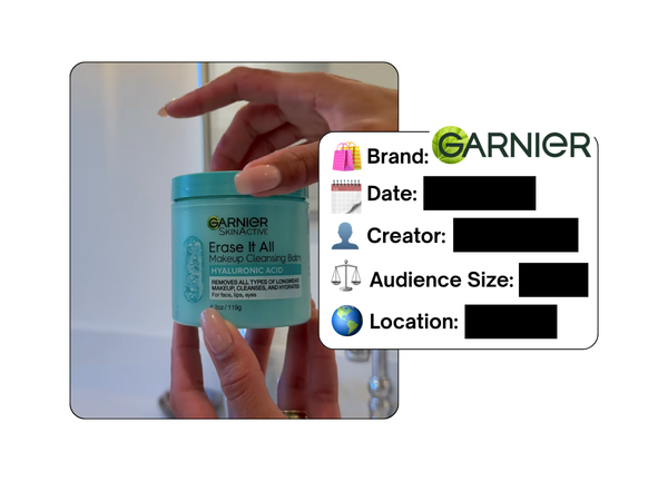Spotted: Garnier in a new paid collab