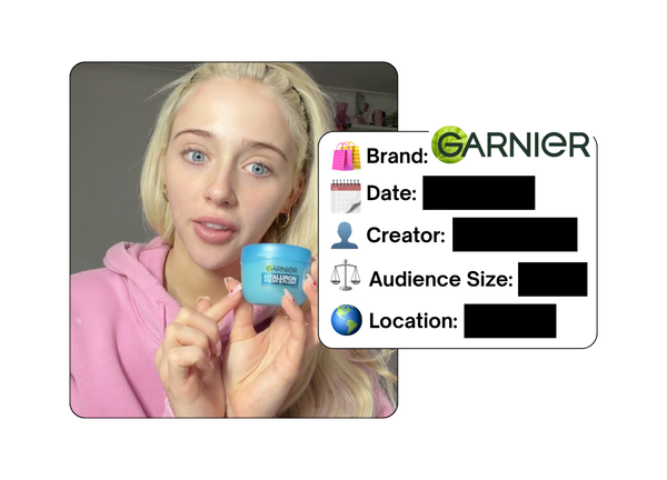 Spotted: Garnier in a new paid collab