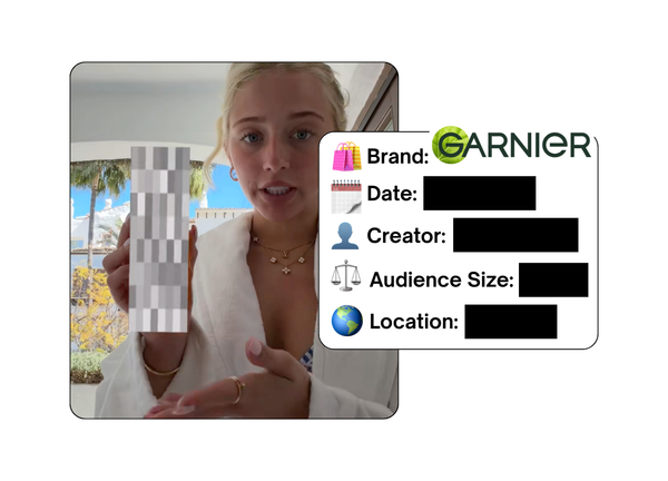 Spotted: Garnier in a new paid collab
