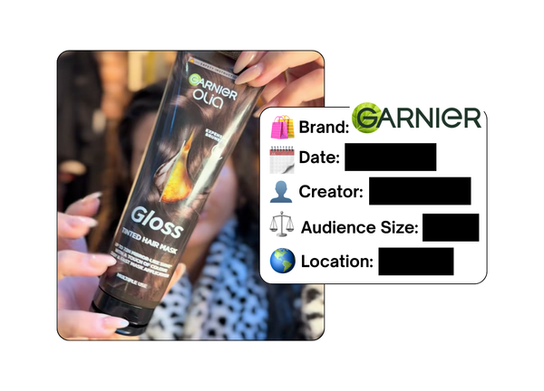 Spotted: Garnier in a new paid collab