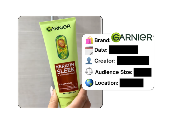 Spotted: Garnier in a new paid collab