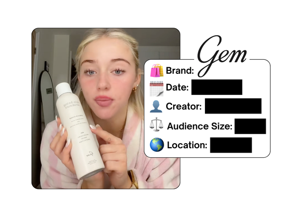 Spotted: Gem in a new paid collab