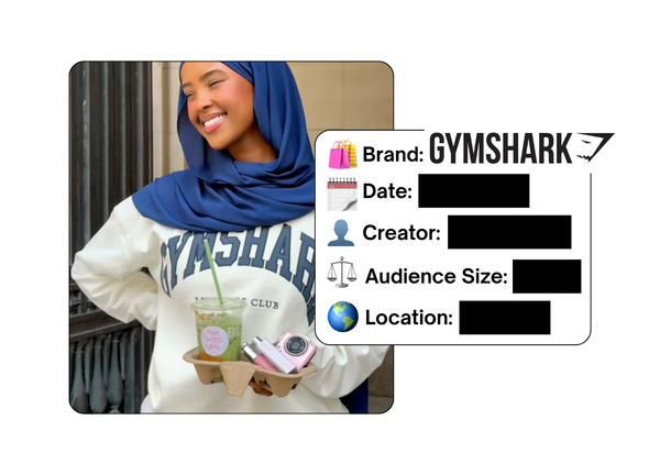 Spotted: Gymshark in a new paid colla