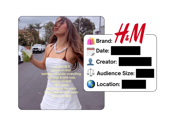 Spotted: H&M in a new paid collab