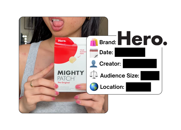 Spotted: Hero Cosmetics in a new paid collab