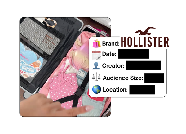 Spotted: Hollister in a new paid collab
