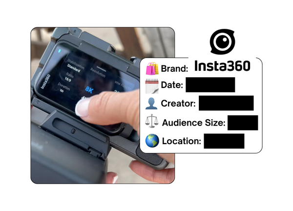 Spotted: Insta360 in a new paid collab