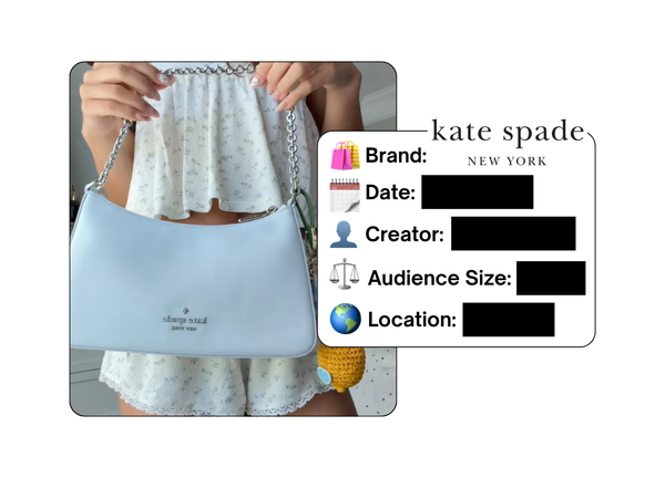 Spotted: Kate Spade in a new paid collab