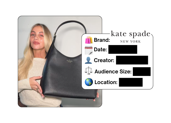 Spotted: Kate Spade in a new paid collab