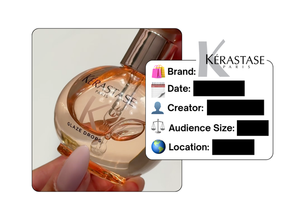 Spotted: Kerastase in a new paid collab
