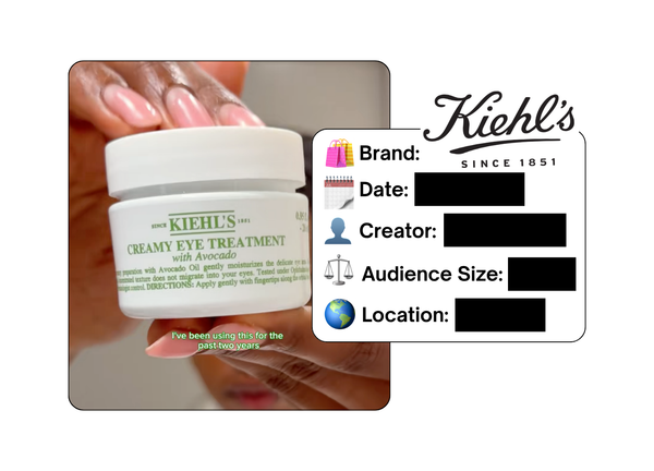 Spotted: Kiehl's in a new paid collab