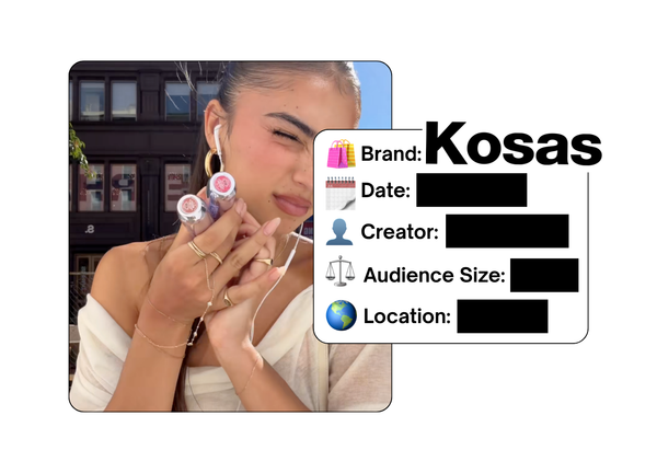 Spotted: Kosas in a new paid collab