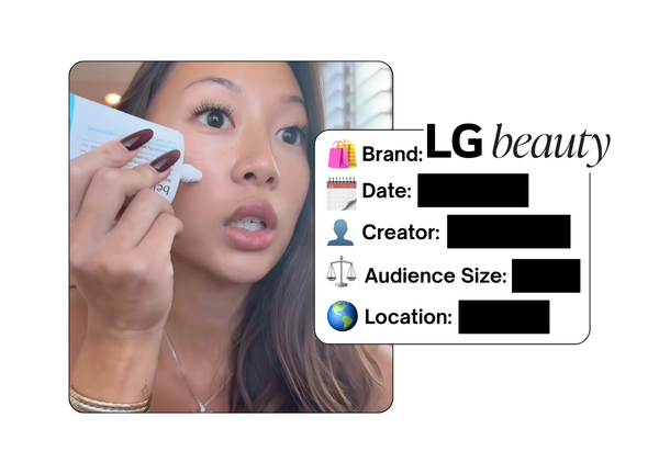 Spotted: LG Beauty in a new paid collab