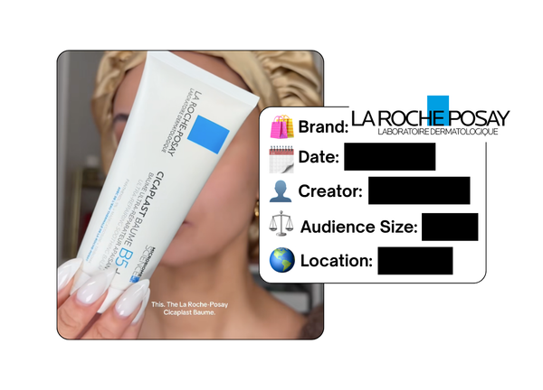 Spotted: La Roche-Posay in a new paid collab