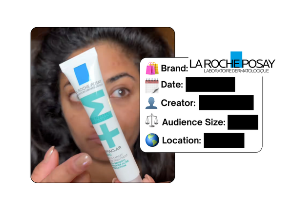 Spotted: La Roche-Posay in a new paid collab