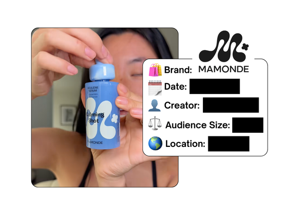 Spotted: MAMONDE in a new paid collab