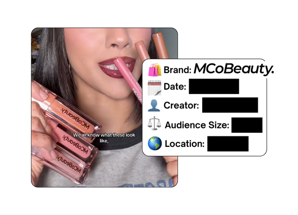Spotted: MCoBeauty in a new paid collab