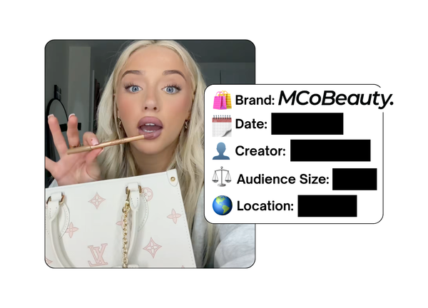 Spotted: MCoBeauty in a new paid collab
