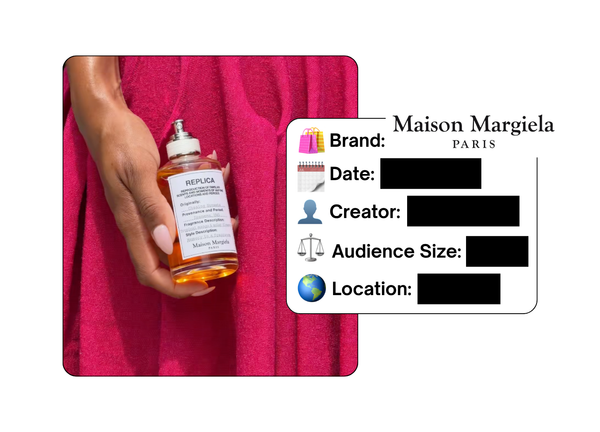 Spotted: Maison Margiela Fragrances in a new paid collab