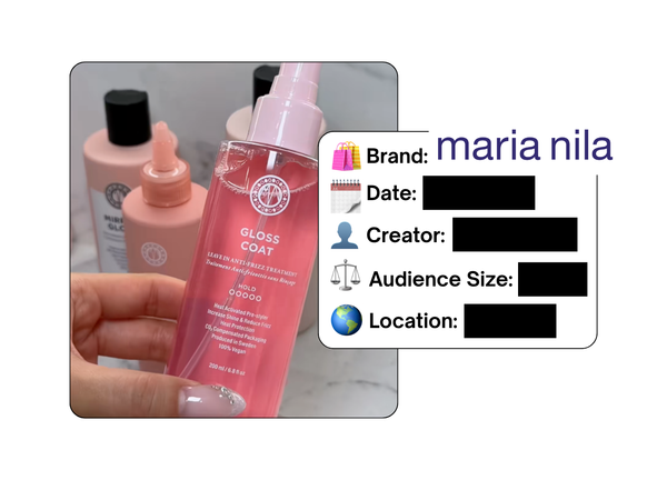 Spotted: Maria Nila x Sephora in a new paid collab
