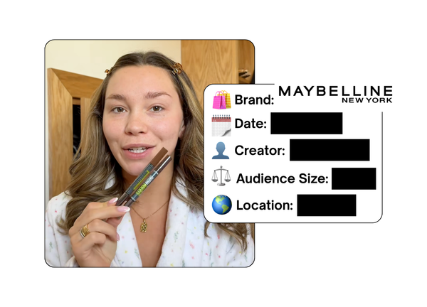 Spotted: Maybelline in a new paid collab