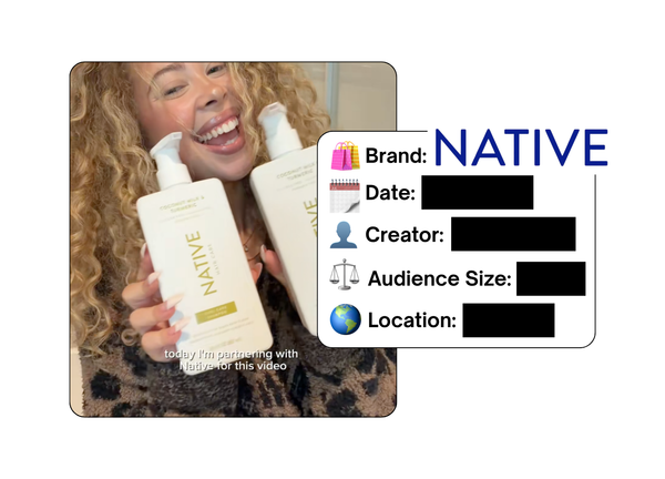 Spotted: Native in a new paid collab