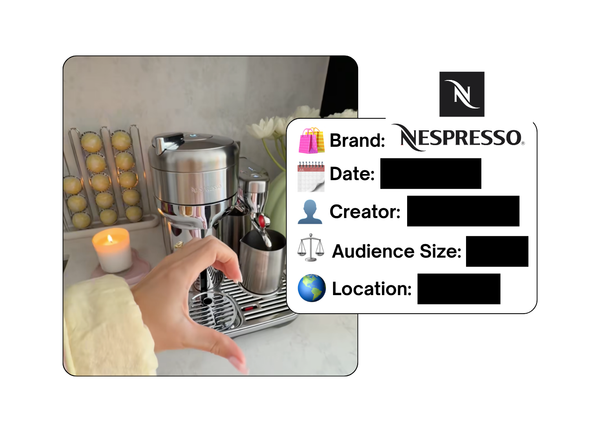 Spotted: Nespresso in a new paid collab