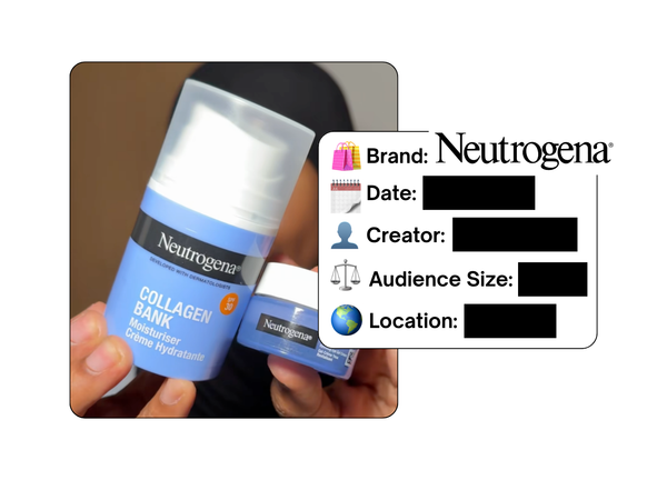 Spotted: Neutrogena in a new paid collab