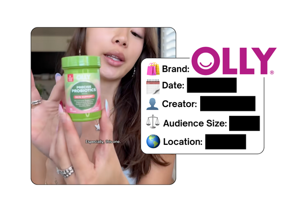Spotted: OLLY Wellness in a new paid collab