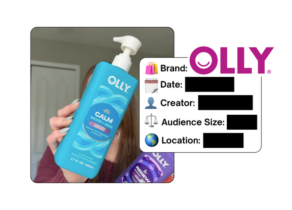 Spotted: OLLY Wellness in a new paid collab
