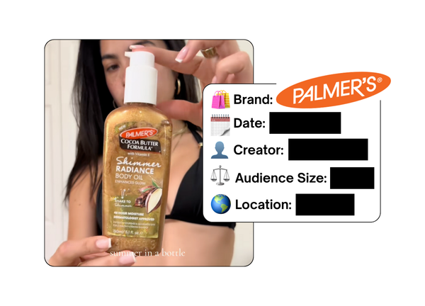 Spotted: Palmer's in a new paid collab
