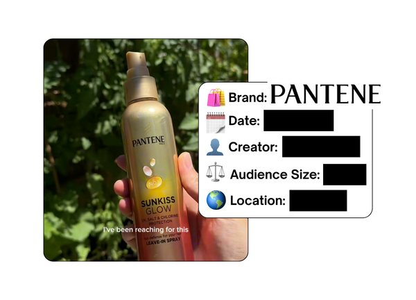 Spotted: Pantene in a new paid collab