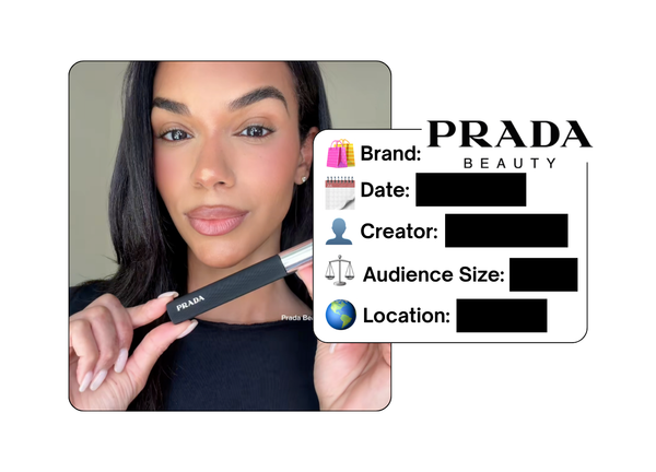 Spotted: Prada Beauty in a new paid collab