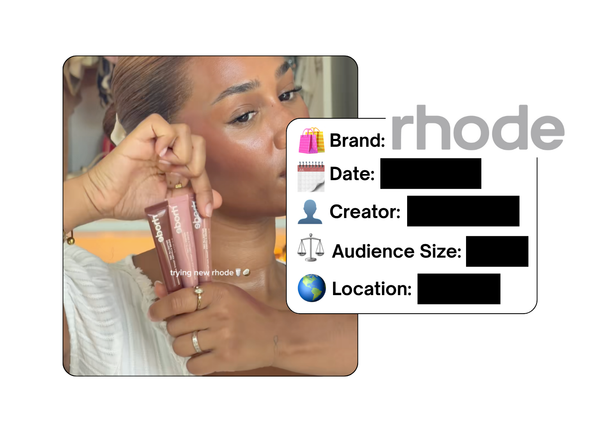 Spotted: Rhode in a new paid collab