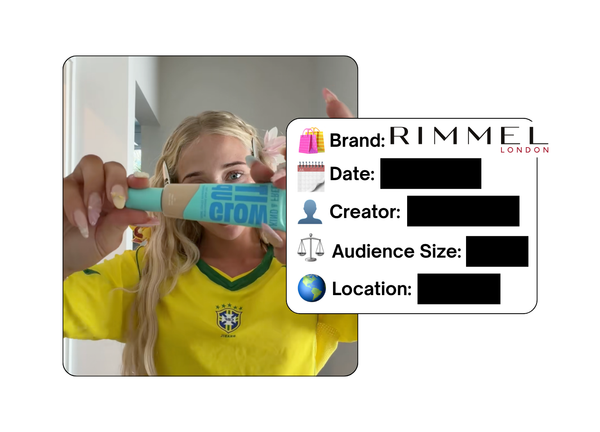 Spotted: Rimmel London in a new paid collab