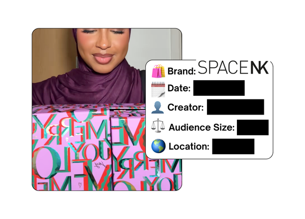Spotted: Space NK in a new paid collab