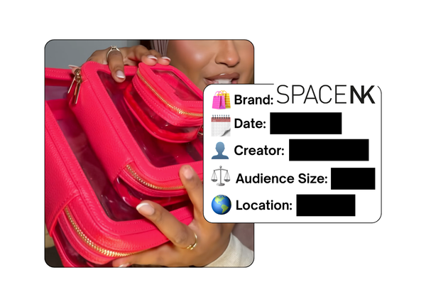 Spotted: Space NK in a new paid collab