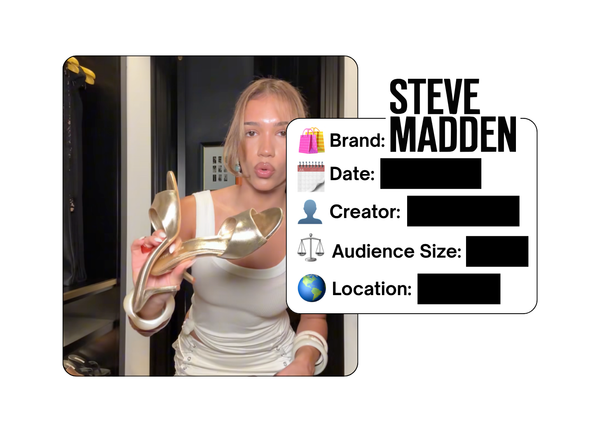 Spotted: Steve Madden in a new paid collab