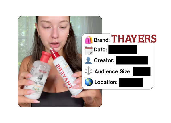 Spotted: Thayers in a new paid collab