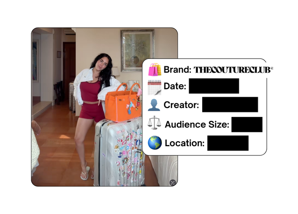 Spotted: The Couture Club in a new paid collab