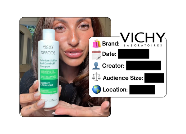 Spotted: Vichy Laboratoires in a new paid collab