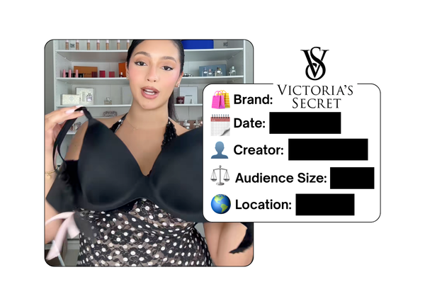 Spotted: Victoria’s Secret in a new paid collab