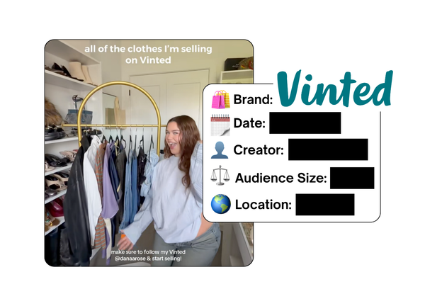 Spotted: Vinted in a new paid collab