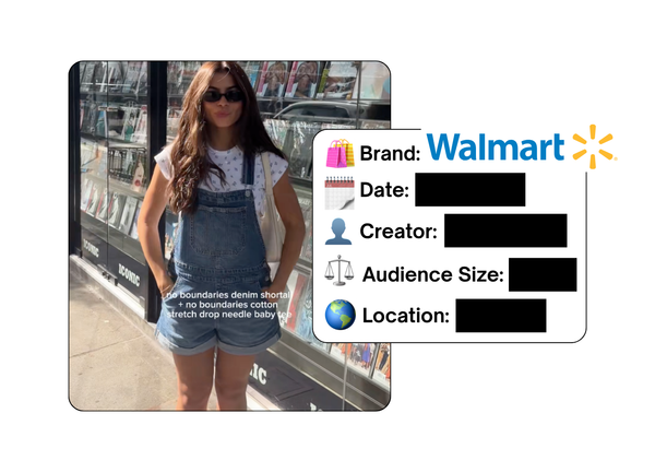 Spotted: Walmart in a new paid collab