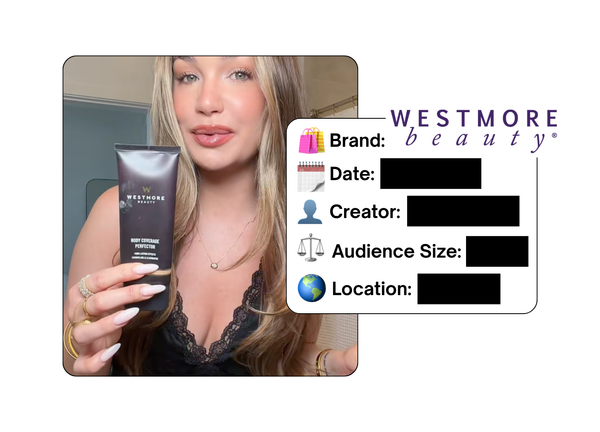 Spotted: Westmore Beauty in a new paid collab