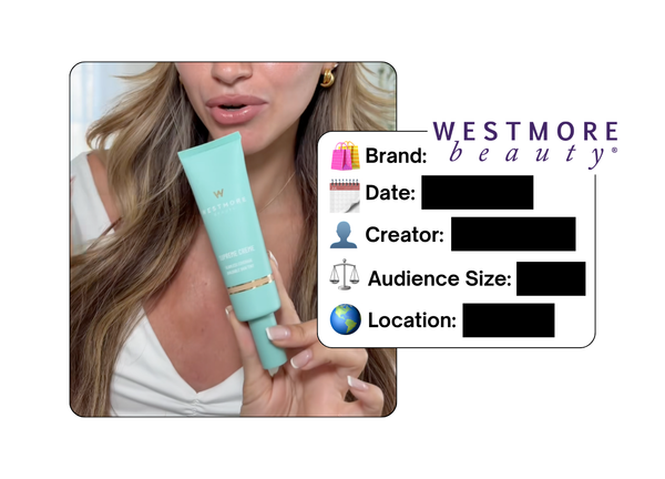 Spotted: Westmore Beauty in a new paid collab