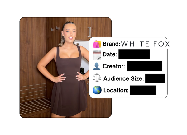 Spotted: White Fox Boutique in a new paid collab