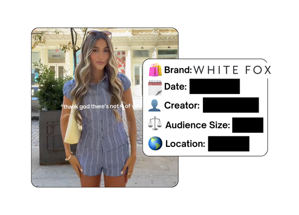 Spotted: White Fox Boutique in a new paid collab