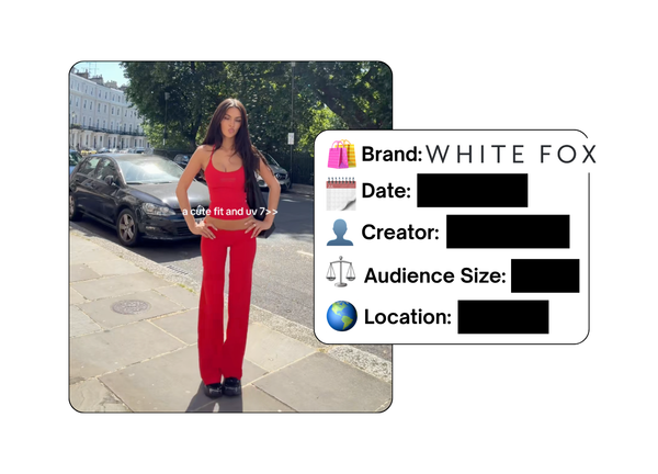 Spotted: White Fox Boutique in a new paid collab