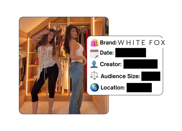 Spotted: White Fox Boutique in a new paid collab